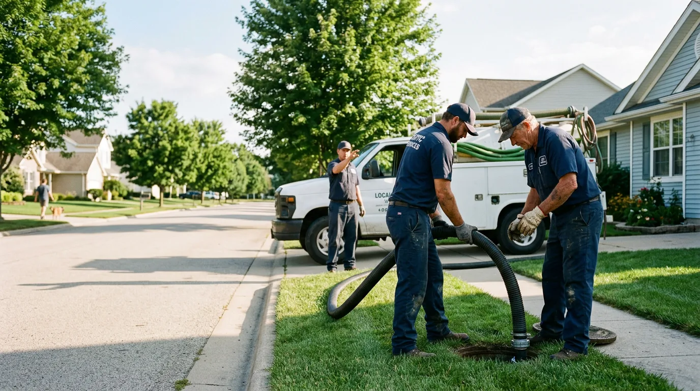Septic Tank Cleaning in South Wayne, WI
